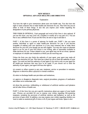 New Mexico Advance Health-Care Directive