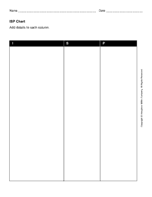 ISP Chart Template