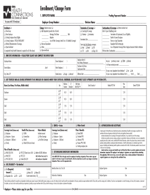 Employee Health Insurance Enrollment Form