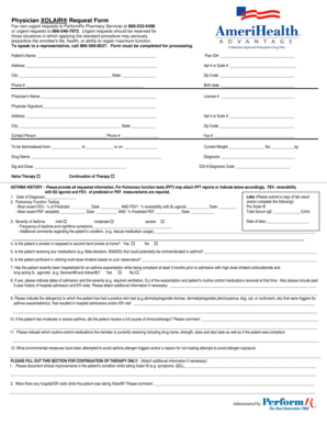 XOLAIR® Request Form