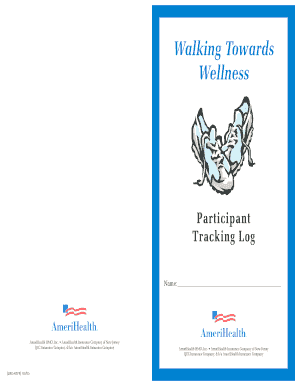 Walking Towards Wellness Program Tracking Log