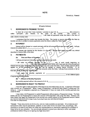 Multistate Fixed Rate Note