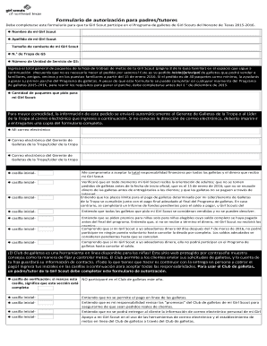 Formulario de autorización para padres/tutores