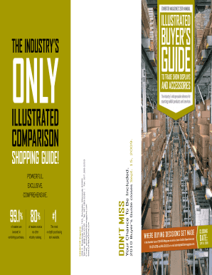 Exhibitor Magazine Buyer's Guide Listing Form