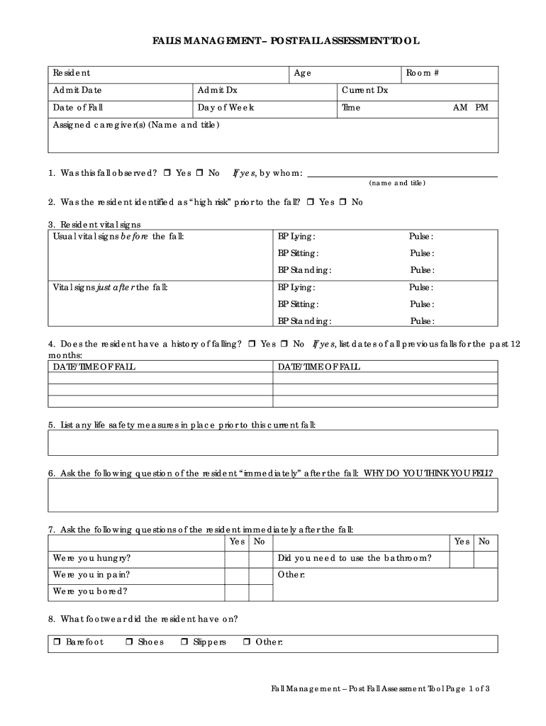 fall documentation sample Preview on Page 1.