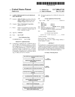 Sample preparation plate for mass spectrometry