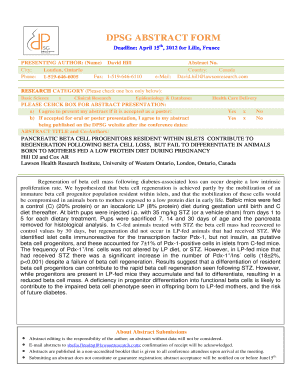 2012 Example DPSG ABSTRACT FORM - dpsghome