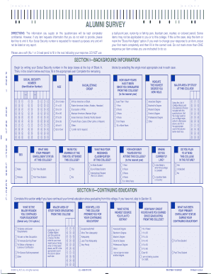 Alumni Survey Form