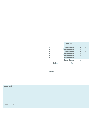 Residential ENERGY STAR Bulb Rebate Application