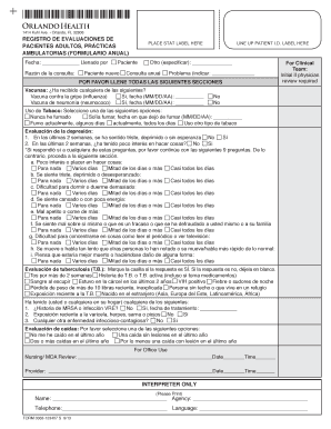 Registro de Evaluaciones de Pacientes Adultos