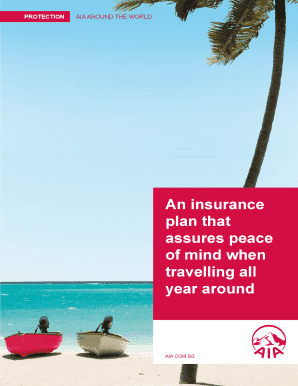 AIA Around The World Travel Insurance Application