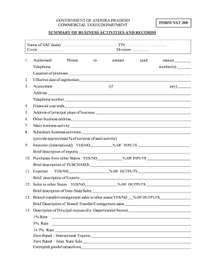 Andhra Pradesh VAT 300 Form