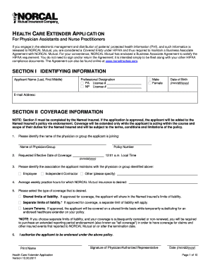Health Care Extender Application