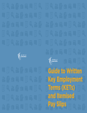 Key Employment Terms Template