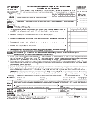 Formulario 2290