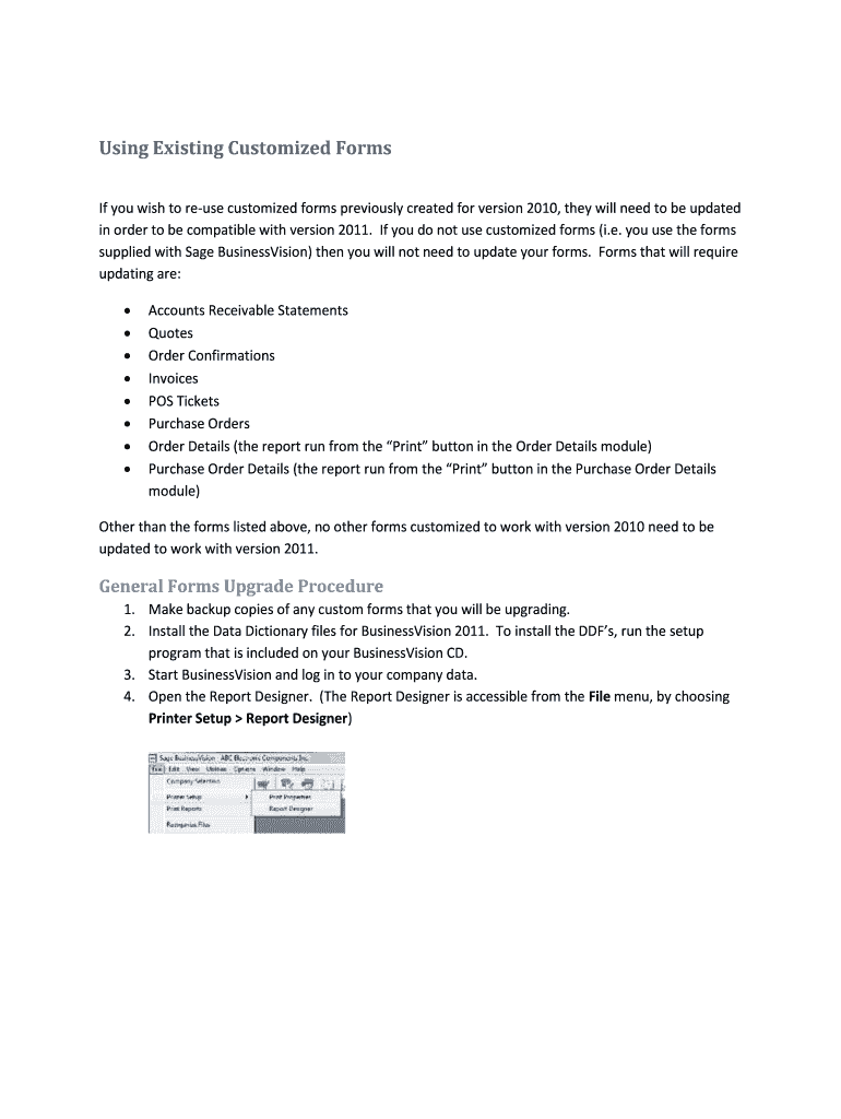Form preview