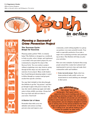 Crime Prevention Project Planning Workbook