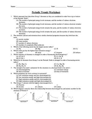 How to rank electronegativity - Name Date Period - Broadneck High School - broadneck