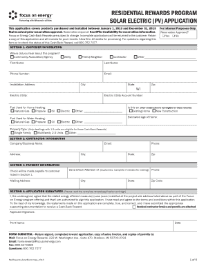 Solar Electric (PV) Application