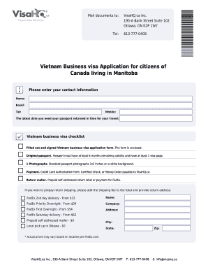 Vietnam Business Visa Application