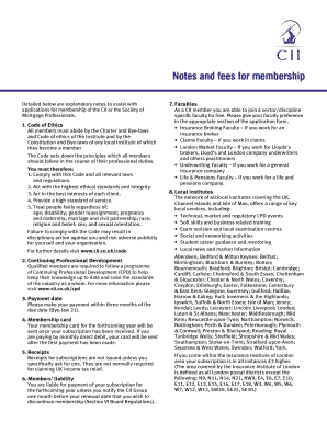 CII Membership Application Form