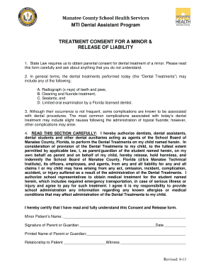 General dental consent forms - Edit & Fill Out, Download Printable
