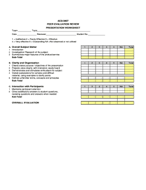 Peer review samples - acs 3907