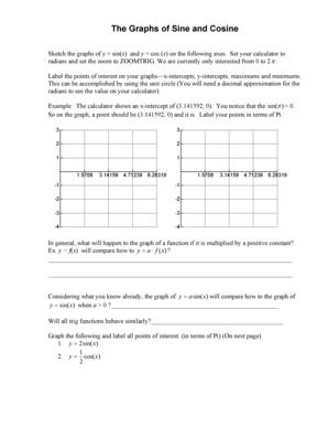 Empty unit circle - The Graphs of Sine and Cosine - uhighilstuedu