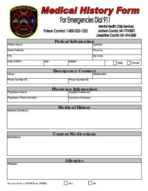 Patient Information Form