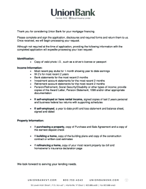 Uniform Residential Loan Application