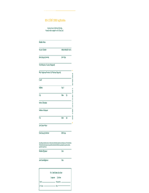 VISA Debit Card Application