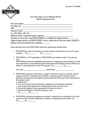 SoonerCare Medical Home Amendment Agreement
