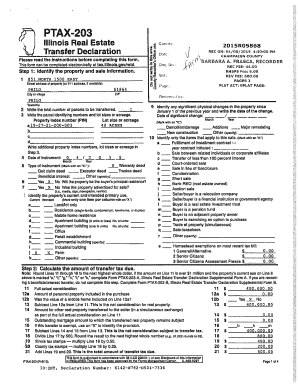 Illinois Real Estate Transfer Declaration