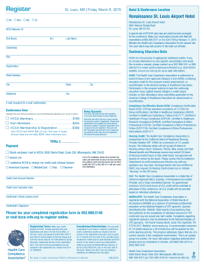 Health Care Compliance Association Conference Registration