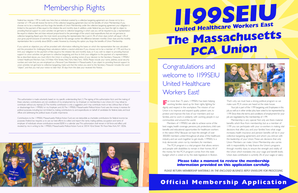 1199SEIU Membership Application Form