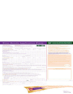 Prize Bonds Application Form