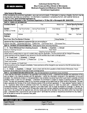 Medicare Supplement Enrollment Application