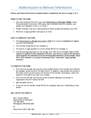 Authorization to Release Information