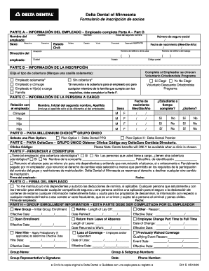 Formulario de inscripción de socios