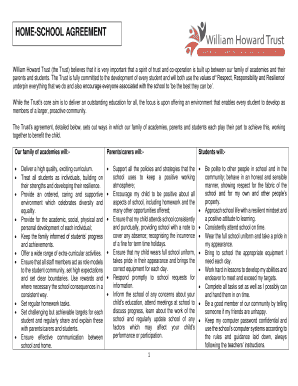 Home-School Agreement