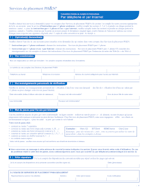 Convention d’accès au compte et d’instructions