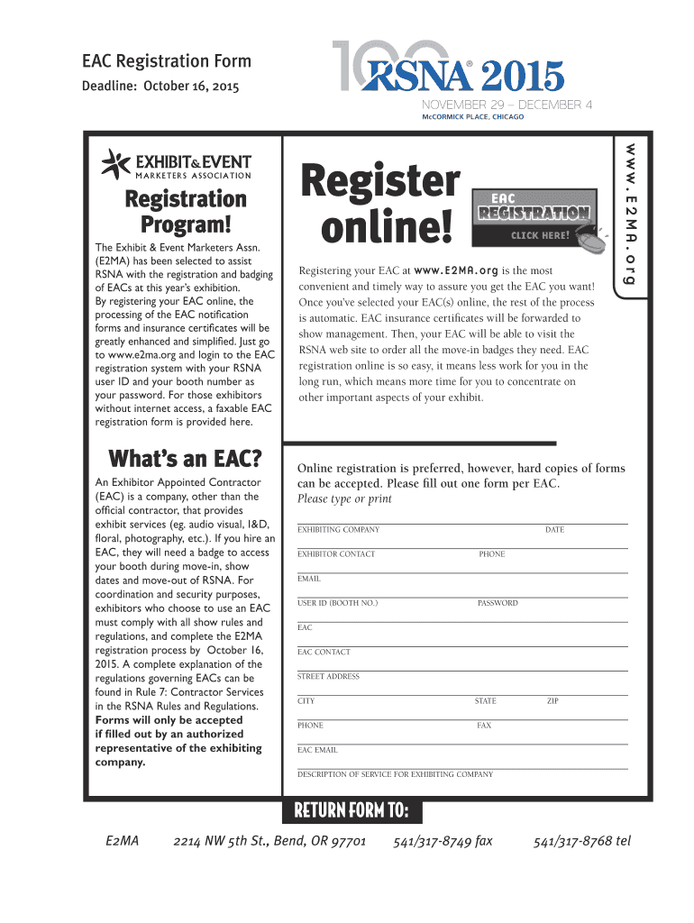 Fillable Online rsna Register Fax Email Print pdfFiller