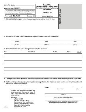 Illinois Domestic LLC Annual Report