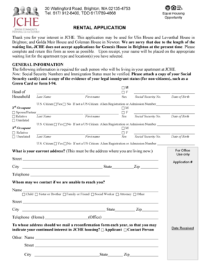 Letter of intent synonyms - RENTAL APPLICATION - Jewish Community Housing for the Elderly - jche