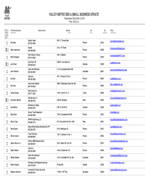 DBE-SBE Sign In Sheet Template 2016 Royiia - valleymetro