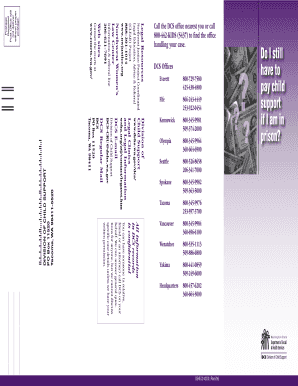 Washington Child Support Modification Request