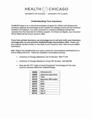 Health4Chicago Vaccination Consent Form