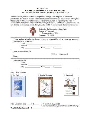Mass Request Form
