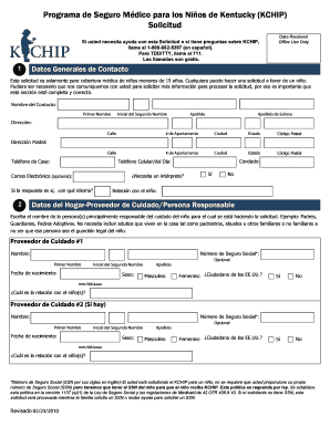 Solicitud de KCHIP