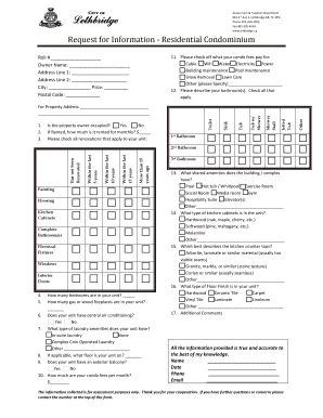 Request for Information - Residential Condominium